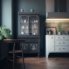 kitchen interior Generative AI