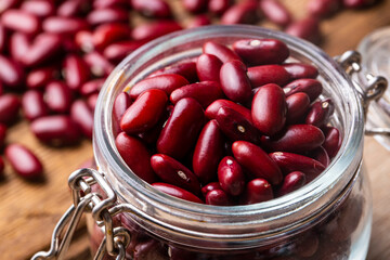 Dried raw red bean, Mexican beans