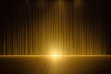 light behind the curtains, brown abstract background, spotlight