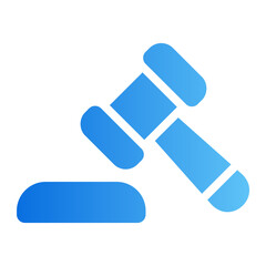 gavel gradient icon