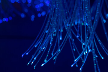 Beautiful blue lights