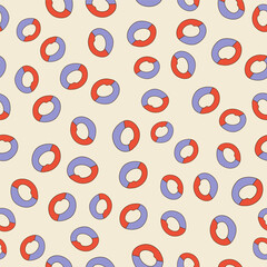 Seamless pattern, multipurpose use. Abstract colorful background design