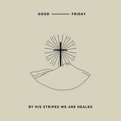 Good Friday Social Media Post. Design for poster