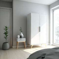 modern living room Generative AI