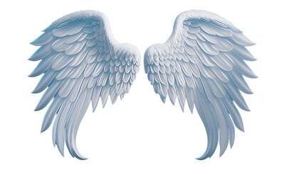 angel wings isolated on transparent background