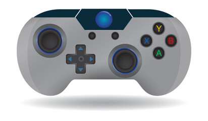 set of gamepads console retro for pc games isolated.  © coolvectormaker