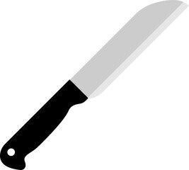 Knife Isolated Illustration in Transparent Background