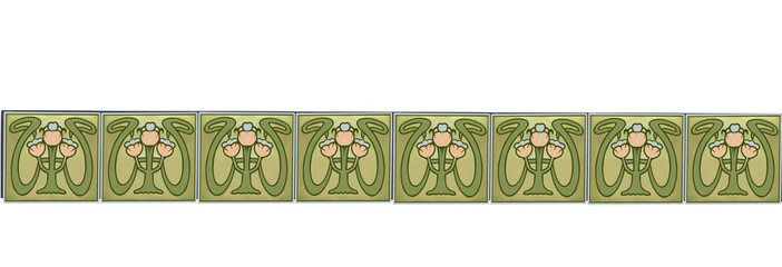 Ornament art nouveau