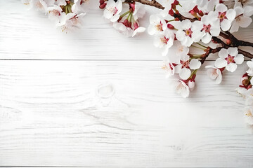 Obraz na płótnie Canvas blossoming sakura branch. Generative AI 