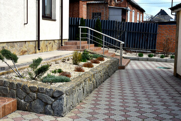 Repair in a cozy private Kharkov courtyard