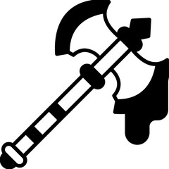 Assassin axe Trendy Color Vector Icon which can easily modify or edit

