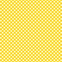 A yellow and white pattern with squares.