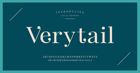 Luxury alphabet font. Typography style fonts for fashion, retail, feminine, beauty care, jewelry logo design	