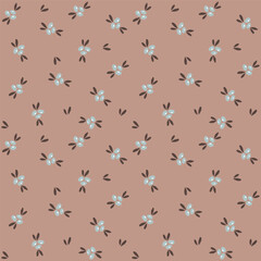 Cute berries, seamless pattern with vector hand drawn illustration
