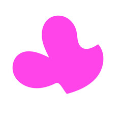 Pink Aesthetic Abstract Shapes 