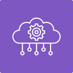 Cloud Computing Icon