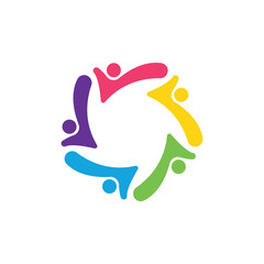 comunity logo design vector