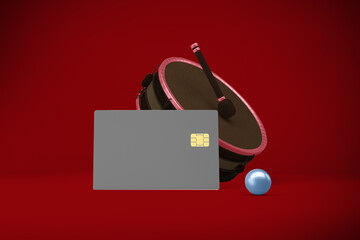 Ramadan Credit Card Front Side