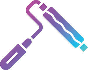 Paint roller Vector Icon Design Illustration