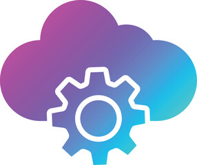 Cogwheel Vector Icon Design Illustration