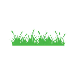 Fototapeta premium grass logo icon design vector