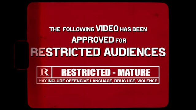 Pg Video Pg Rating Images – Browse 197 Stock Photos, Vectors, and Video | Adobe ...
