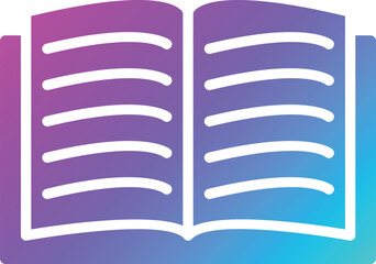 Book Vector Icon Design Illustration