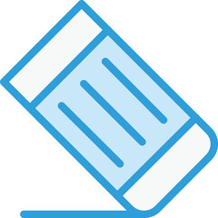 Eraser tool Vector Icon Design Illustration
