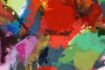 Fototapeta premium Beautiful colorful abstract geometric texture