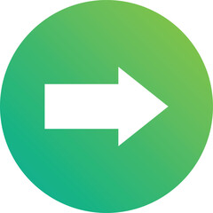 Right arrow Vector Icon Design Illustration