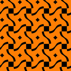 Seamless geometric pattern. Wheel print. Modern design. 