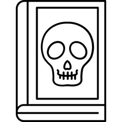 Spooky book Trendy Color Vector Icon which can easily modify or edit


