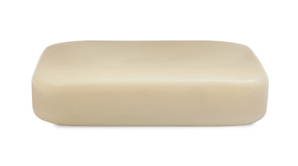 Soap bar on white background. Personal hygiene