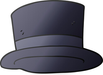 cartoon top hat