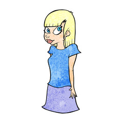 cartoon girl