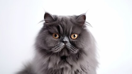 Fototapeta premium Beautiful Persian Cat. A Portrait of Grace and Adventure.