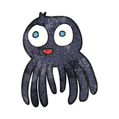 textured cartoon spider