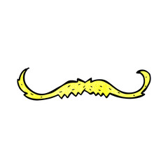 cartoon mustache