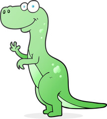 cartoon dinosaur