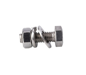 bolt and nut isolated on transparen png.