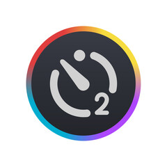 Slft Timer 2 Sec - Pictogram (icon) 