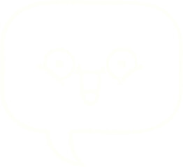 Obraz premium Speech Bubble Chalk Drawing