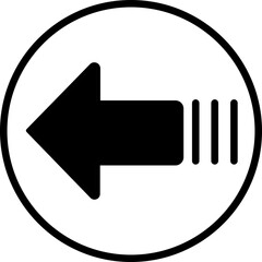 Left arrow
