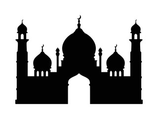 Mosque silhouette