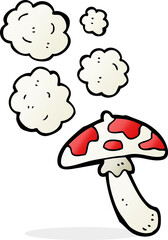 cartoon toadstool