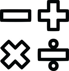 math symbols icon
