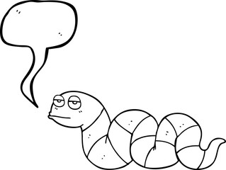 speech bubble cartoon bored snake