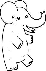 cartoon elephant