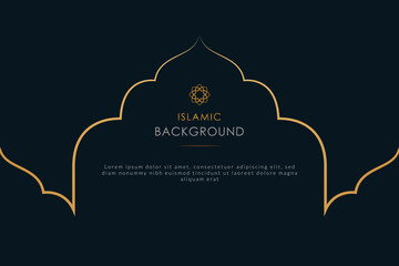 Arabic Islamic Luxury Ornamental Background