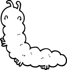 cartoon caterpillar